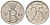 Бельгия 25 сантимов 1964 Belgique, Бодуэн I (1951-1993) KM 153.1 медно-никель UNC 4617-1134
