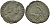 Римская Империя майорина 352 - 354 Констанций II, D N CONSTANTIVS P F AVG, слева от бюста дельта / император, поражающий персидского всадника, FEL TEMP REPARATIO, Сирмий (?) RIC 35 биллон 1073-17-91