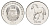 КНДР (Северная Корея) 1/2 чона 2002 Мир животных - Лошадь KM 183 алюминий UNC 4662-323