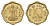Индия 10 пайс 1970 KM 26.3 никель латунь UNC 4686-1053