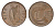 Ирландия 1 пенни 1974 мифологическая птица лира KM 20 бронза 4690-356