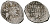 Русское Царство копейка 1547-1584 Иван IV Васильевич, Новгородский  монетный двор, 0,69 ГР ГиК №77 серебро 262-427