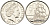 Новая Зеландия 50 центов 2015 Елизавета II (1952-2022), парусник Индевор KM 119а никелированная сталь 4579-1113