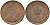 Великобритания 1/2 пенни 1971 Елизавета II (1952-2022) KM 914, Spink 4239 бронза 4152-414