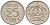 Швеция 25 эре 1957 TS, Густав VI Адольф (1950-1973) KM 824 серебро 4147-1054