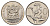 ЮАР 50 центов 1973 Зантедеския Эллиота (калла), герб KM 87 никель UNC 4693-415