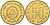 Югославия 50 пара 1978 KM 46.1 латунь UNC 4583-816