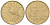 Венгрия 5 форинтов 2007 BP KM 694 никель латунь 4617-1047