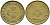 Гонконг 10 центов 1964 Елизавета II (1952-) KM 28.1 никель латунь 4387-246