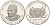 Нигер 500 франков 1960 ESSAI, президент Амани Диори (Hamani Diori), независимость KM E5 серебро PROOF 00-00