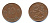 Финляндия 10 пенни 1929 республика (1918-1962) KM 24 медь 46-1637
