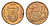 ЮАР 20 центов 2006 герб, цветок протея KM 488 сталь плакированная бронзой UNC 4690-955