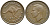 АВСТРАЛИЯ 1/2 ПЕННИ 1943 m, ГЕОРГ VI (1936-1952), КЕНГУРУ KM 41 бронза 4390-613
