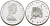 ОСТРОВ МЭН 5 ПЕНСОВ 1977 ТИРАЖ 10000 ЭКЗ. КМ 35.1a серебро PROOF 650-514