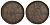 Швеция 1/4 скиллинга 1802 Густав IV Адольф (1792-1809) KM 564 медь 60-316