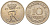 Дания 10 эре 1969 C,S, Фредерик IX (1947-1972) KM 849.1 медно-никель 201-1228