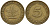 ФРГ 5 пфеннигов 1966 F J.382, KM 107 сталь плакированная латунью    4598-816