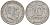Испания 10 сентимо 1959 Франсиско Франко (1939-1975) KM 790 алюминий 4154-469