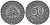 Вельцхайм (Вюртемберг) 50 пфеннигов 1918 Funck 593.3, Men05 26523.3, Men18 33344.3 железо aUNC 4591-413