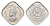 Бутан 5 четрумов 1975 KM 37 алюминий UNC 75-923