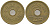 Япония 5 йен 1980 Yr. 55, Хирохито (1925-1989) KM 72a латунь 4141-444
