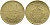 Коста-Рика 100 колон 1997 B.C.C.R. KM 230а латунь 63-846