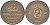 Швеция 2 эре 1967 U, Густав VI Адольф (1950-1973) KM 821 бронза 4364-1147