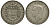 Новая Зеландия 1/2 кроны 1941 Георг VI (1936-1952) KM 11 серебро 272-1014