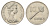 Фиджи 10 центов 1978 KM 30 медно-никель UNC 4678-1016