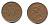 Финляндия 10 пенни 1934 республика (1918-1962) KM 24 медь 51-5352