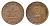 ФРГ 2 пфеннига 1965 G KM 106, J. 381 бронза 4136-1047