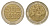 Колумбия 500 песо 2008 KM 286 биметалл 4577-1053