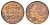 Люксембург 25 сантимов 1947 Шарлотта (1918-1964) KM 45 бронза aUNC 4627-957