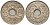 Франция 5 сантимов 1936 KM 875 медно-никель 4596-639