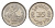 Пакистан 25 пайс 1966 KM 22 никель UNC 4181-214
