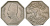 Египет 2 1/2 миллима 1933 AH 1352, Фуад I (1917-1936) KM 356 медно-никель 4611-1255