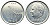 БЕЛЬГИЯ 1 ФРАНК 1995 BELGIE KM 188 железо плакированное никелем 4392-866