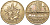Франция 10 франков 1976 тип Матье KM 940, Le Franc 365.7-8 никель латунь 110-1033