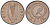 ИРЛАНДИЯ 1/2 ПЕННИ 1971 ПТИЧКА KM 19 бронза 3955-532