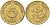 ФРГ 5 пфеннигов 1971 G KM 107, J.382 сталь плакированная латунью 4174-751
