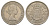 Великобритания 1/2 кроны 1953 Елизавета II (1952-2022) KM 893, Spink 4137 медно-никель 4645-523