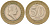Турция 50 новых курушей 2006 KM 1168 биметалл 4610-1124