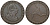 ОСТРОВ МЭН 1 ПЕННИ 1813 ГЕОРГ III, БОЛЬШОЙ ФОРМАТ KM 11 медь 650-211