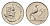 ЮАР 5 центов 1965 Ян ван Рибек (1619-1677), Suid Africa, легенда на африкаанс, райский журавль KM 67.2 медно-никель 4694-419