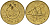Кувейт 10 филсов 1995 AH 1415, парусник KM 11 никель латунь 4597-1217