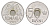 Румыния 50 бань (бани) 1921 KM 45 алюминий 4636-355