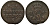 Польша 1/2 гроша (полугрош) 1767 G, Станислав Август Понятовский (1764-1795), вес 2 гр. KM 175.1 (С34) медь 1516-1331