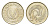 Кипр 1 цент 1996 KM 53.3 никель латунь UNC 4618-365