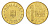 Румыния 1 бань (бани) 2005 KM 189 сталь плакированная латунью UNC 4702-121