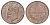 Италия 10 чентезимо 1866 OM, Виктор Эммануил II (1861-1878) KM 11.5 медь aUNC 413-1725